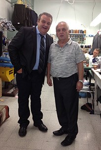 Jeff Hutcheson — client of Paul's Tailors