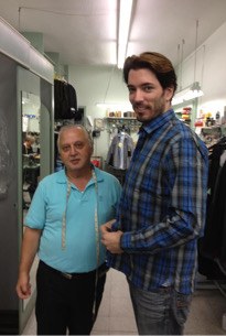Jonathan Scott — client of Paul's Tailors